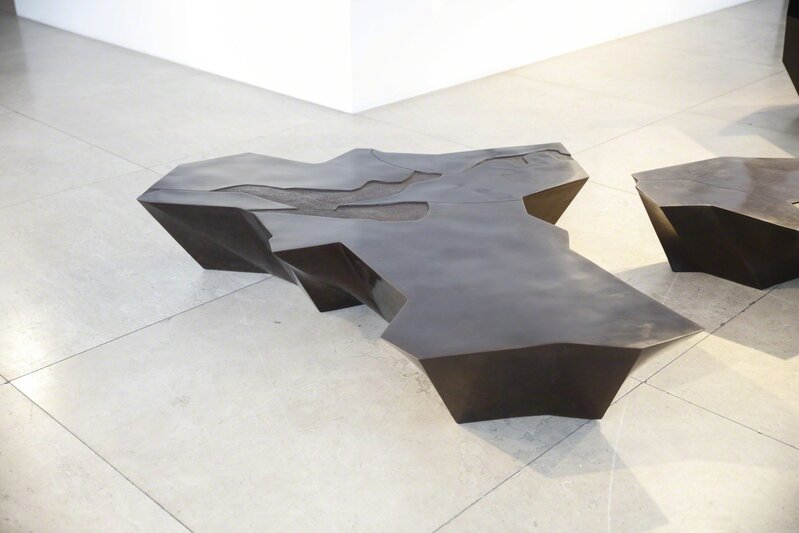 Daniel Libeskind, ‘Coffee Table 'Megalith in Motion'’, 2018, Design/Decorative Art, Brown patinated bronze, David Gill Gallery