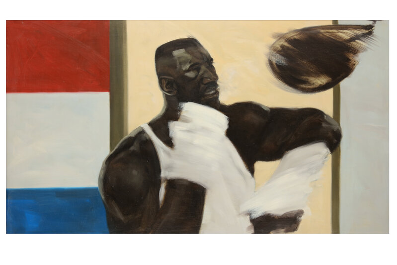 Ray Richardson, ‘Ready to Rumble’, 1994, Oil on board, Christopher Kingzett Fine Art