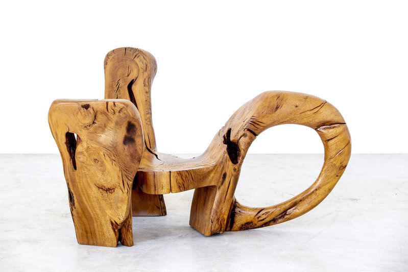 Hugo França, ‘Airumã Bench’, 2021, Design/Decorative Art, Pequi Wood, Atelier Hugo França