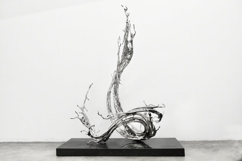 Zheng Lu 郑路, ‘Wave’, 2018, Stainless steel, CFHILL