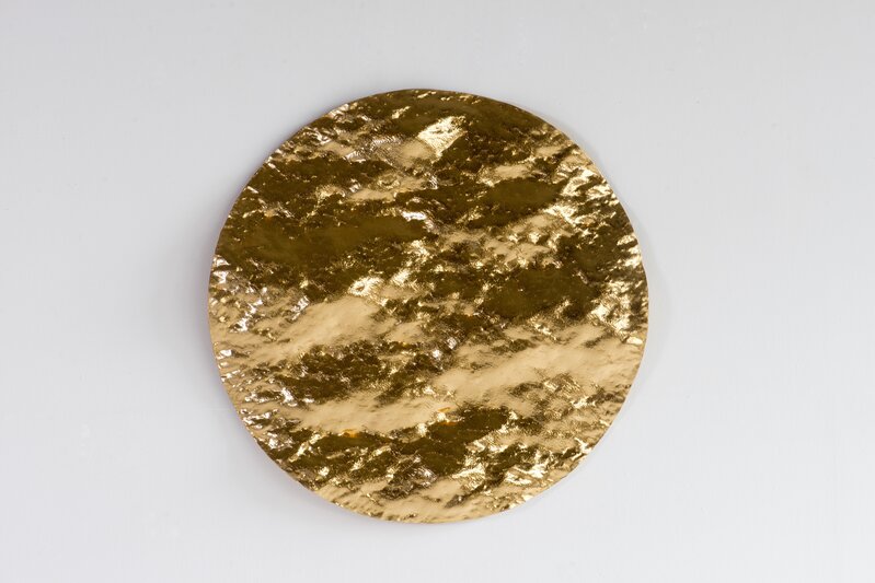 Damien Gernay, ‘Ocean Sunset #2’, 2020, Sculpture, Gold leaf on thermoformed glass, Muriel Guépin Gallery