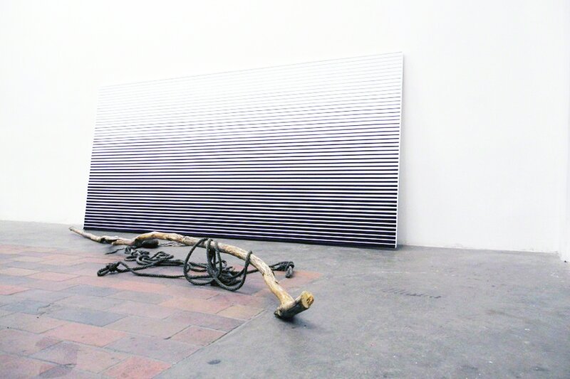 Sophia Hatwagner, ‘SUNSET’, 2016, Painting, Painted steel grid, Alfa Gallery