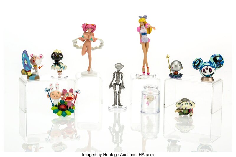 Takashi Murakami, ‘Superflat Museum (ten works)’, 2005, Other, PVC figures, Heritage Auctions