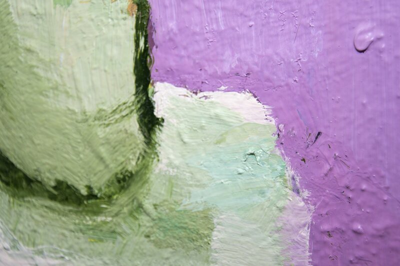 Jennifer Hornyak, ‘Pale Green Pot With Pink Ground’, 2014, Painting, Oil On Canvas, Oeno Gallery
