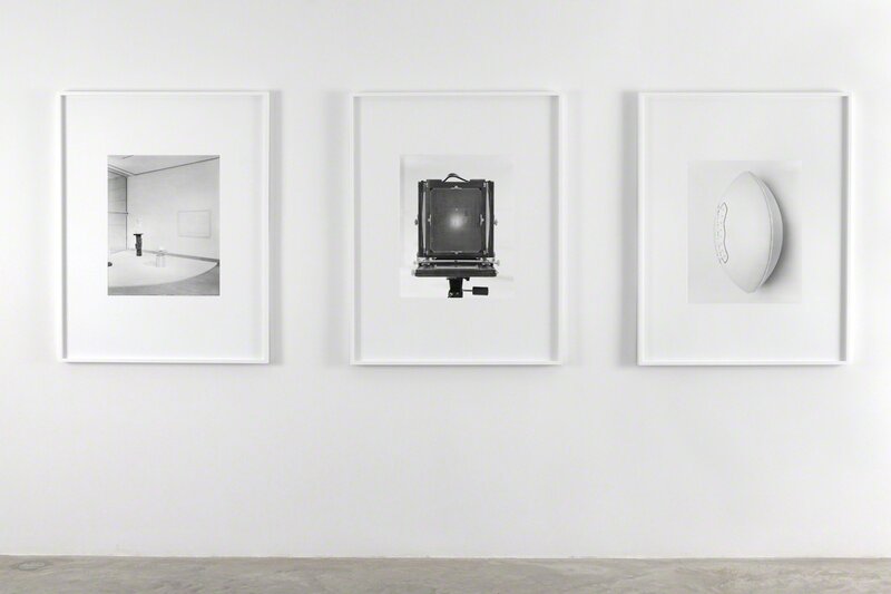 Simon Starling, ‘Pictures for an Exhibition’, 2014, Print, Three gelatin silver prints, Casey Kaplan