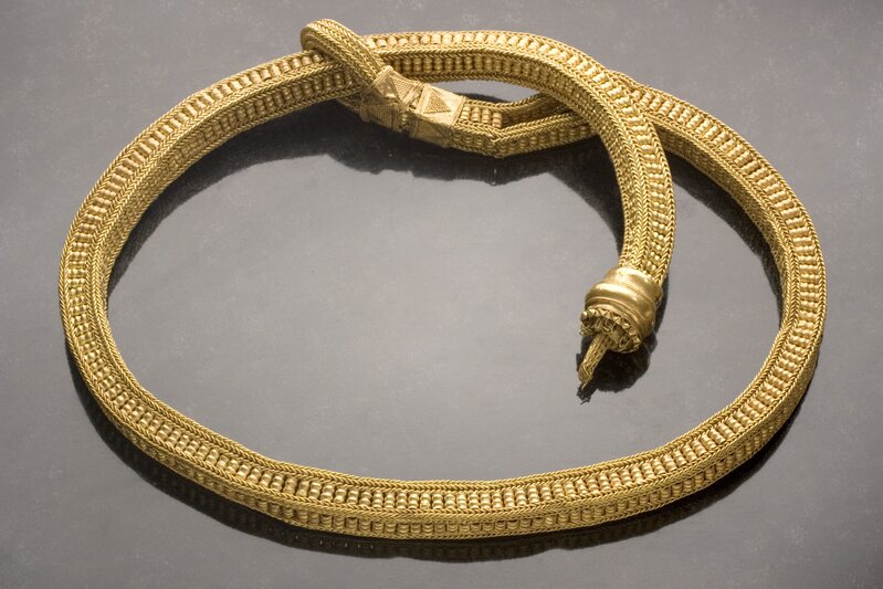 Unknown Artist, ‘Caste cord from Surigao’, ca. 10th to 13th century, Jewelry, Gold, Ayala Museum