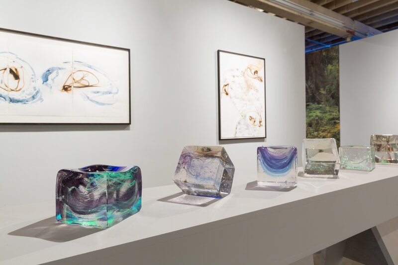 Etsuko Ichikawa, ‘Water Within Installation’, 2017, Sculpture, Hot cast glass with uranium, Winston Wächter Fine Art