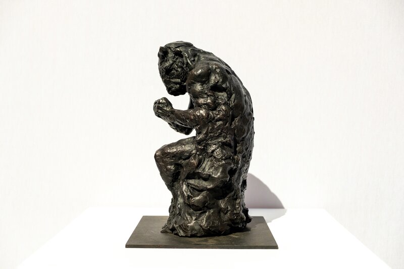 Beth Carter, ‘Minotaur and Moth study on steel base’, 2018, Sculpture, Bronze, M Fine Arts Galerie