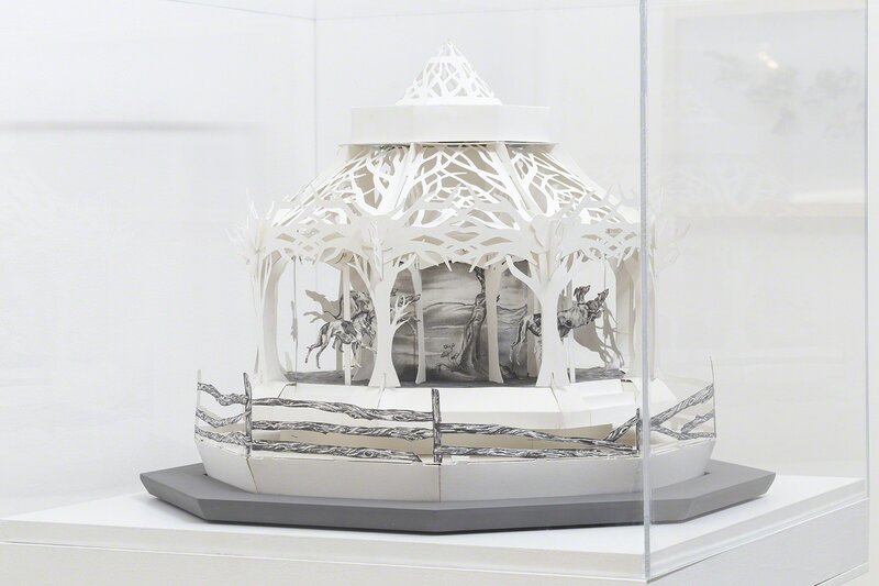 Nicholas Crombach, ‘Carousel’, 2019, Sculpture, Paper, graphite, wood, Art Mûr