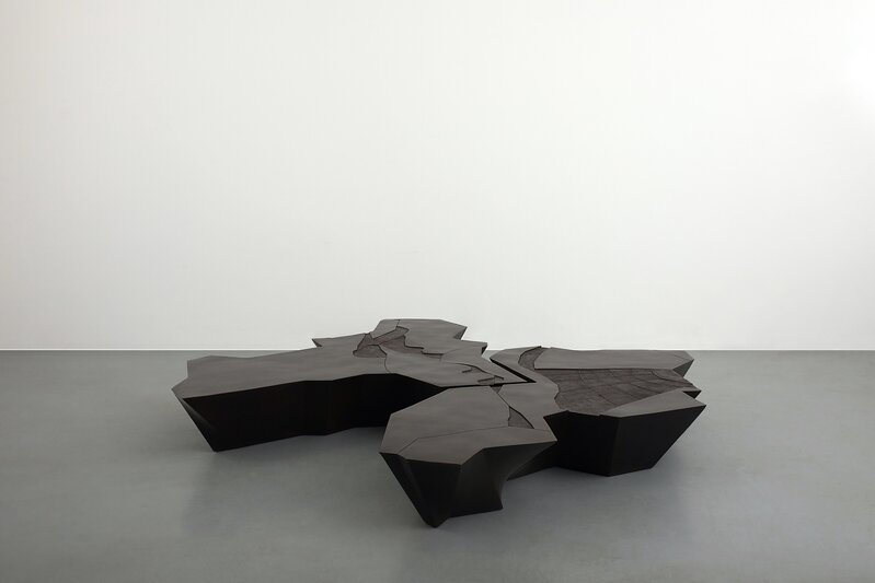 Daniel Libeskind, ‘Coffee Table 'Megalith in Motion'’, 2018, Design/Decorative Art, Brown patinated bronze, David Gill Gallery