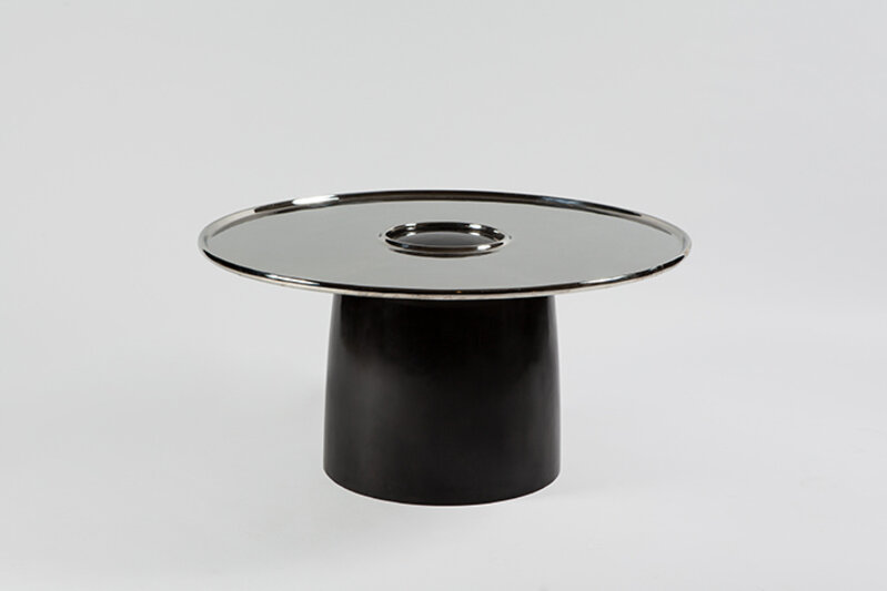 Eric Schmitt, ‘Saturne coffee table’, 2013, Design/Decorative Art, Patinated bronze and nickel-plated bronze, edition of 12, Galerie Dutko