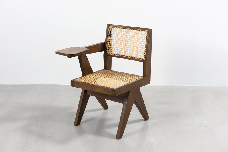 Pierre Jeanneret, ‘Class chair’, ca. 1960, Design/Decorative Art, Teak & wicker, Galerie Patrick Seguin