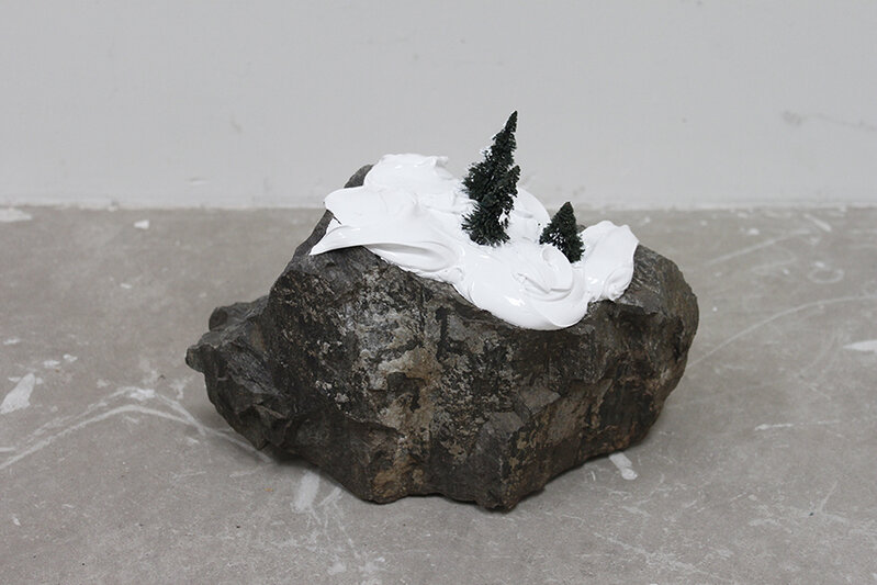 Yang Xinguang 杨心广, ‘Mountain Rocks A’, 2014, Sculpture, Acrylic tree models, rocks, Eli Klein Gallery
