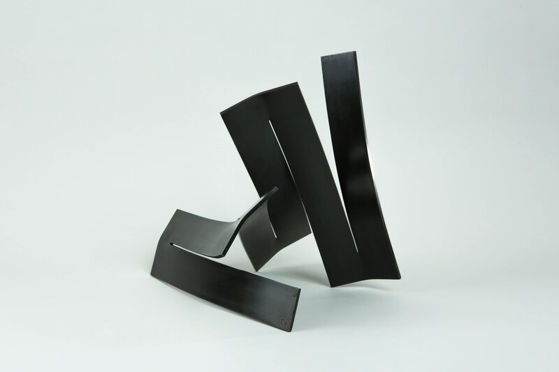 Etienne Viard, ‘Torsion (petit)’, Sculpture, Waxed Steel, Echo Fine Arts