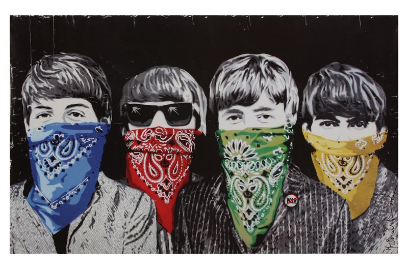 Mr. Brainwash, ‘Kate Moss; The Beatles as banditos’, Posters, Each poster, Chiswick Auctions