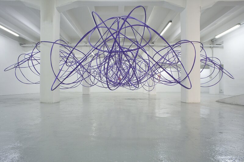 Michelangelo Penso, ‘Sirtuine’, 2013, Installation, Polyester straps, alluminium,, The Flat - Massimo Carasi