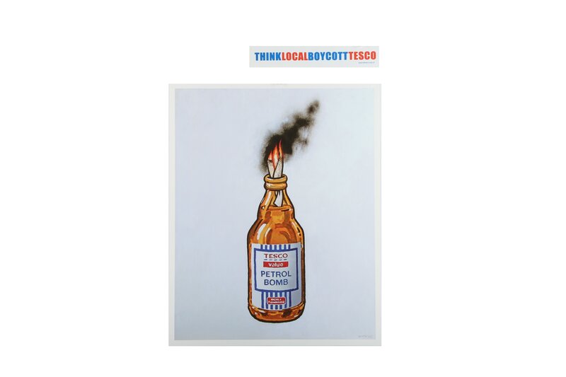 Banksy, ‘Tesco Value Petrol Bomb’, 2011, Ephemera or Merchandise, Offset lithograph, Chiswick Auctions