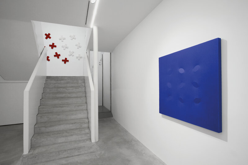 Turi Simeti, ‘Exhibition: IN THE MATTER OF COLOR Natale Addamiano, Alberto Biasi, Pino Pinelli, Turi ’, 2020, Painting, Acrylic on shaped canvas, Dep Art Gallery