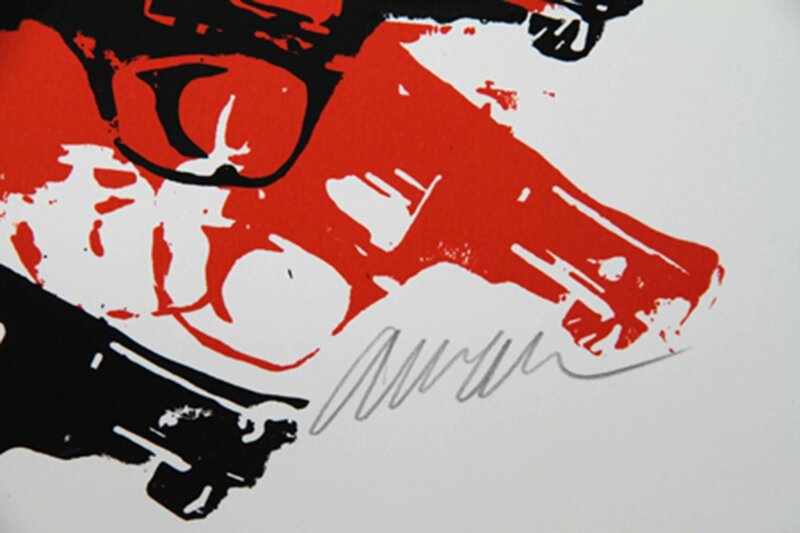 Arman, ‘Bloody Guns’, 1979, Print, Screenprint in colors, Heritage Auctions
