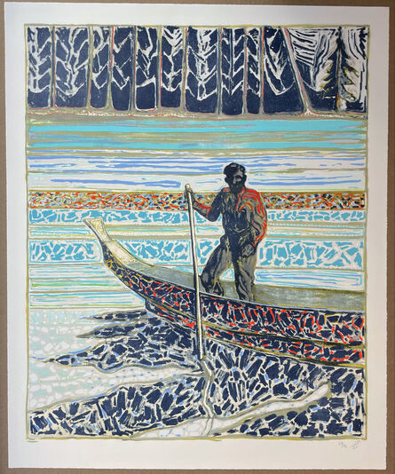 Billy Childish, ‘Sailish Fisherman’, 2020