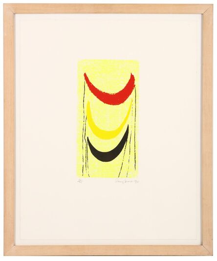 Terry Frost, ‘Red, yellow, black ’, 1990