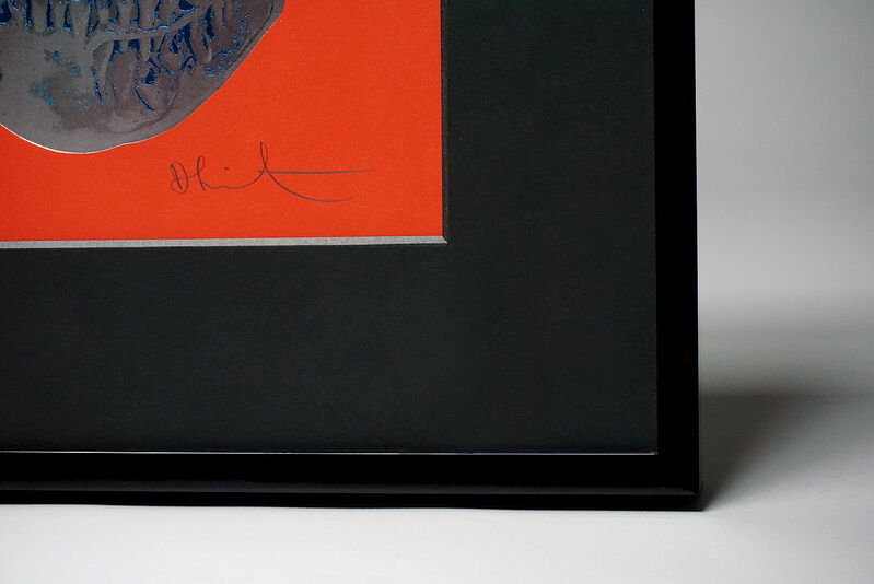 Damien Hirst, ‘'Till Death Do Us Part Skull, Red/Silver’, 2012, Print, Silkscreen, Foil-Block, Glaze, Arton Contemporary