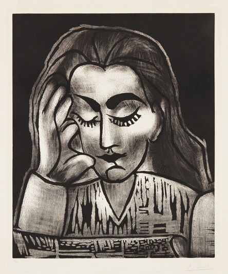 Pablo Picasso, ‘Jacqueline lisant (Jacqueline Reading)’, 1962