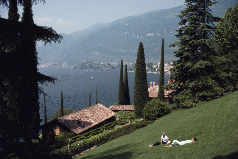 Slim Aarons, ‘At Home With The Montegazzas’, 1983, Photography, C print, IFAC Arts