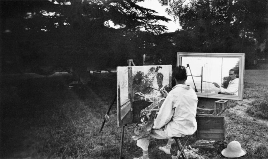 Autoportrait au déclencheur, Rouzat