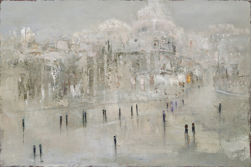 France Jodoin, ‘Raise me a dais of silk and dawn’, 2021, Painting, Oil on linen, Lily Pad Galleries