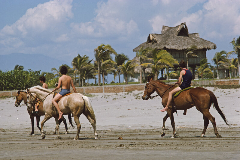 Slim Aarons, ‘Little Beach House, Acapulco’, 1975, Photography, C print, IFAC Arts