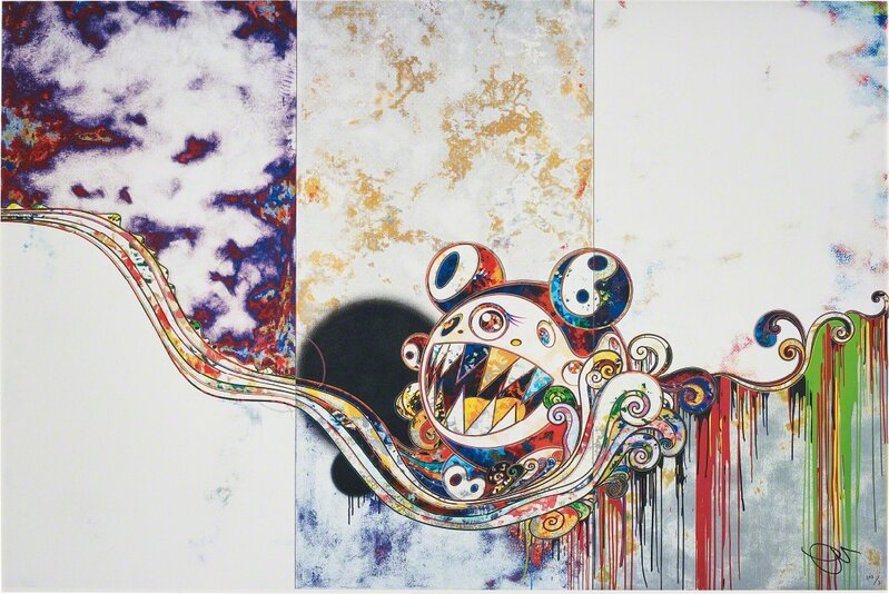 Takashi Murakami, ‘772772’, 2016, Print, Offset lithograph in colours, on smooth wove paper, with full margins., Phillips