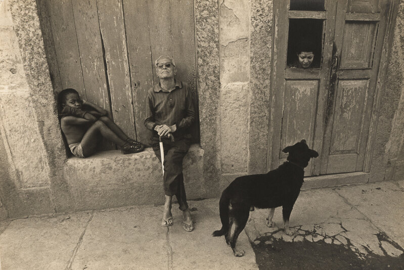 Evandro Teixeira, ‘Zé Arcanjo, Caruaru’s poet, Zona do Mangue, Rio de Janeiro, Brazil’, 1979, Photography, Vintage gelatin silver print, Utópica