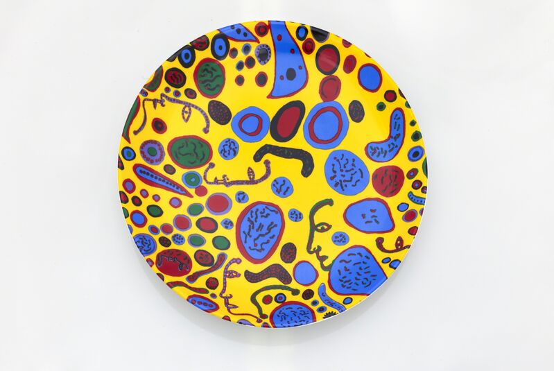 Yayoi Kusama, ‘Love Was Infinitely Shining’, 2012, Sculpture, Ceramic plate, International Studio & Curatorial Program