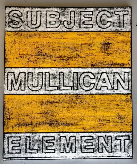 Matt Mullican, ‘Subject’, 2013