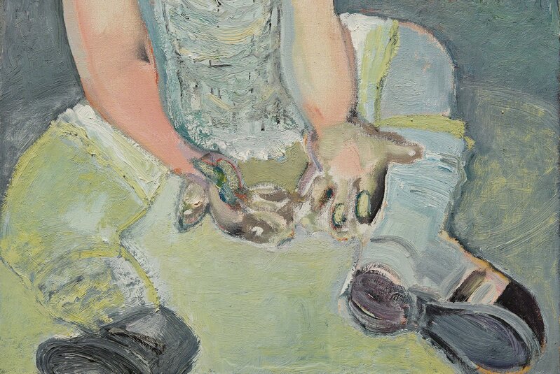 Marlene Dumas, ‘Empty Handed’, 1991, Painting, Oil on canvas, Phillips