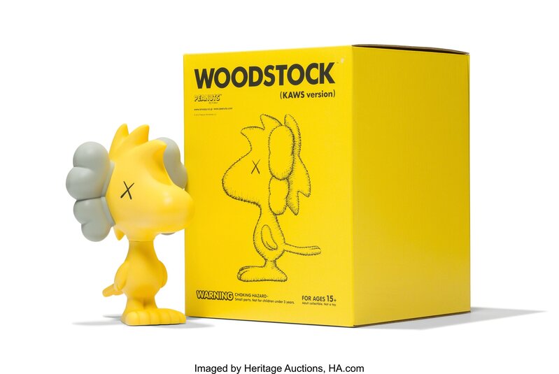 KAWS X Peanuts, ‘Woodstock’, 2012, Sculpture, Painted cast vinyl, Heritage Auctions