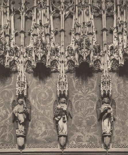 Frederick Henry Evans, ‘Albi Cathedral, Choir Stall Canopies’, circa 1913