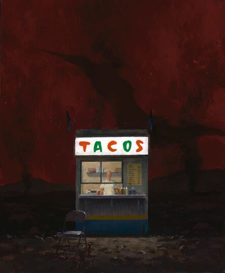 John Brosio, ‘Taco Stand in Hell’, 2017