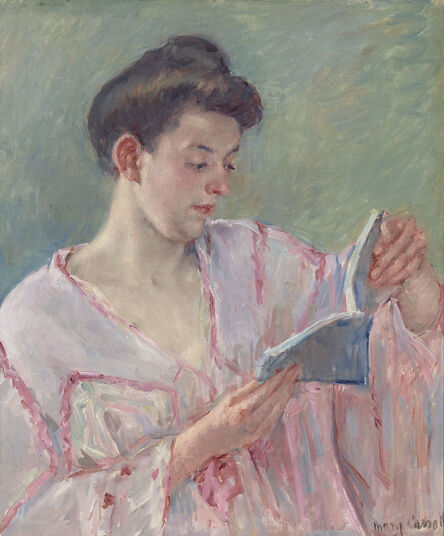 Mary Cassatt, ‘Woman Reading a Book’, 1911