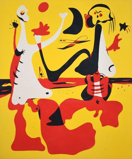 Joan Miró, ‘Pochoir’, 1934