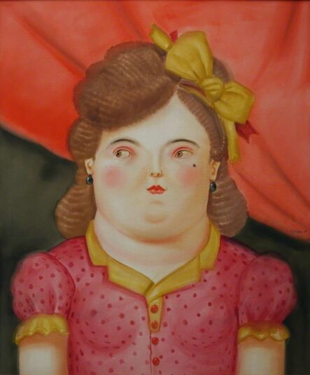 Fernando Botero, ‘Mujer con Moño’, 1981