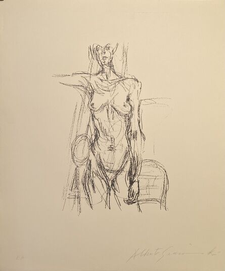 Alberto Giacometti, ‘Nue - Lust 161 signed’, approximate 1961