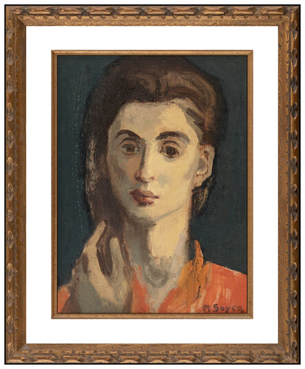 Moses Soyer, ‘Dignified’, 20th Century 