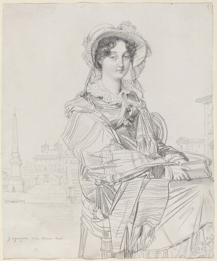 Jean-Auguste-Dominique Ingres, ‘Mrs. Charles Badham’, 1816