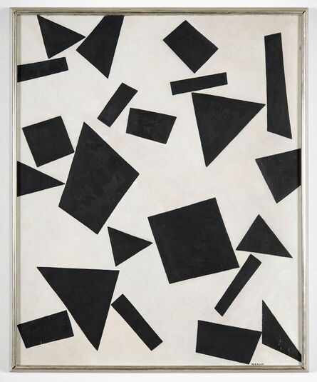 Nikolai Kasak, ‘Black Angular Forms’, 1944