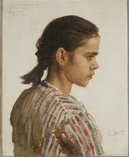 Ilya Efimovich Repin, ‘Cossack Girl’, 1889
