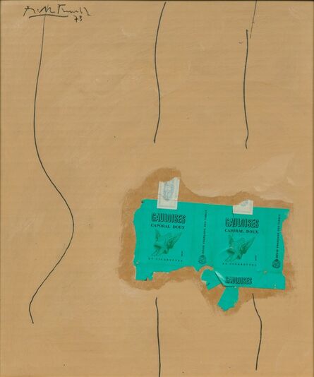 Robert Motherwell, ‘Green Gauloises’, 1973