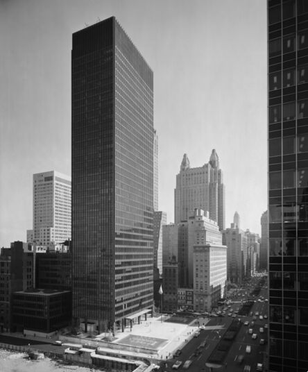 Ezra Stoller, ‘Seagram Building, Mies van der Rohe with Philip Johnson, New York, NY’, 1958