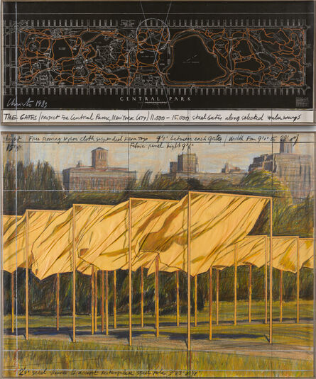 Christo, ‘The Gates (Project for Central Park, New York City)’, 1983